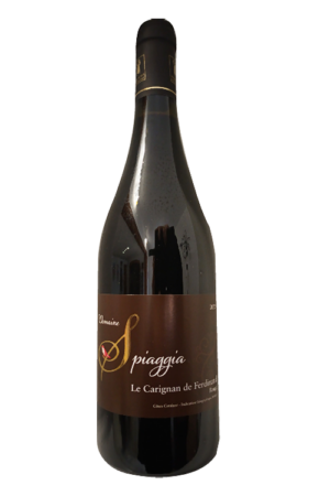 Le Carignan de Ferdinand rouge Domaine Spiaggia